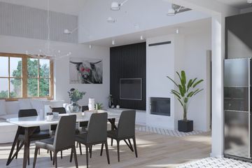  Projekt domu Podsarnie z antresolą m (KRP2704) - projekt domu parterowego z poddaszem - Zdjęcie 3