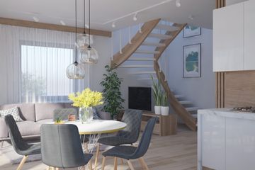  Projekt domu Żarki ag m (KRP2702) - projekt domu parterowego z poddaszem - Zdjęcie 4