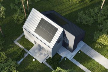  Projekt domu Samowystarczalny Duo-line (LOB1013) - projekt domu parterowego z poddaszem - Zdjęcie 5