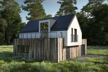  Projekt domu Samowystarczalny 2Bryły W (LOB1011) - projekt domu z pełnym piętrem - Zdjęcie 3