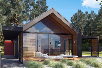  Projekt domu D21-2A G1 (WSA1030) - projekt domu parterowego - Zdjęcie 1