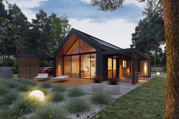  Projekt domu D21-2A G1 (WSA1030) - projekt domu parterowego - Zdjęcie 3