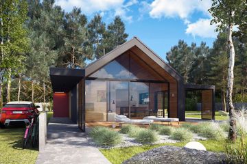  Projekt domu D21-2A G1 (WSA1030) - projekt domu parterowego - Zdjęcie 4