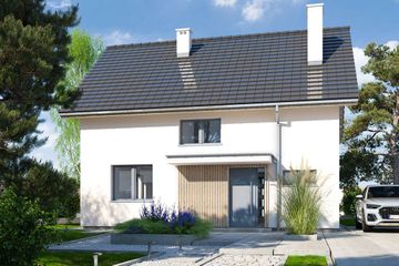  Projekt domu Guen (WRR1135) - projekt domu parterowego z poddaszem - Zdjęcie 4