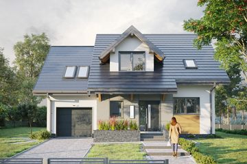  Projekt domu Tosia Nano (1861) (KRD2993) - projekt domu parterowego z poddaszem - Zdjęcie 6