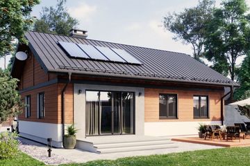  Projekt domu Kubuś (1752) (KRD2994) - projekt domu parterowego - Zdjęcie 1