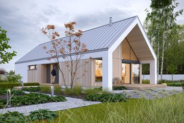  Projekt domu Beztroski 2 (WAW1159) - projekt domu parterowego - Zdjęcie 3