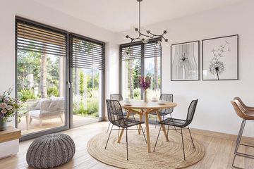  Projekt domu Carino modern (WOF1207) - projekt domu parterowego z poddaszem - Zdjęcie 5