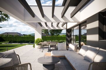  Projekt domu NewHouse 703 (KRZ1068) - projekt domu parterowego z poddaszem - Zdjęcie 14