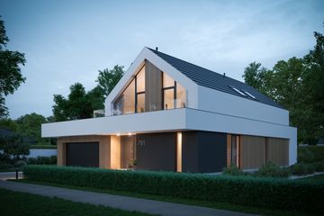  Projekt domu NewHouse 791 (KRZ1069) - projekt domu parterowego z poddaszem - Zdjęcie 8