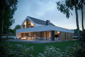  Projekt domu NewHouse 791 (KRZ1069) - projekt domu parterowego z poddaszem - Zdjęcie 12