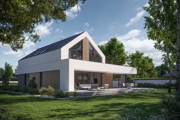  Projekt domu NewHouse 791 (KRZ1069) - projekt domu parterowego z poddaszem - Zdjęcie 13