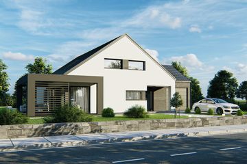  Projekt domu Mandalorian B (WRD3100) - projekt domu parterowego z poddaszem - Zdjęcie 3