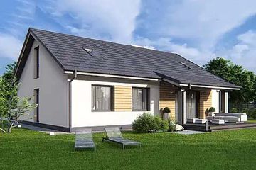  Projekt domu Elsa 1a (WRD3149) - projekt domu parterowego z poddaszem - Zdjęcie 3