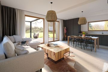  Projekt domu Erna 2 drewniana (BSE1232) - projekt domu parterowego z poddaszem - Zdjęcie 7