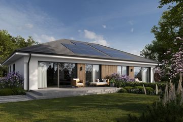  Projekt domu Eco 46 (WOZ1059) - projekt domu parterowego - Zdjęcie 2