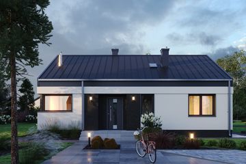  Projekt domu Anita Alfa Prima (1865) (KRD2998) - projekt domu parterowego - Zdjęcie 2