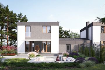  Projekt domu Topaz Nano Duo (1863) (KRD3003) - projekt domu z pełnym piętrem - Zdjęcie 5