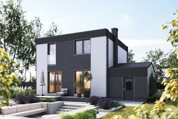  Projekt domu Topaz Nano (1862) (KRD2999) - projekt domu z pełnym piętrem - Zdjęcie 4