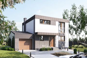  Projekt domu Topaz Nano (1862) (KRD2999) - projekt domu z pełnym piętrem - Zdjęcie 5