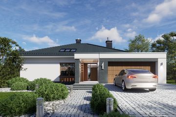  Projekt domu Domidea 7 (WAC1118) - projekt domu parterowego - Zdjęcie 3