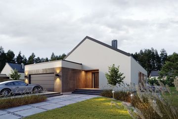  Projekt domu Ella (BSE1234) - projekt domu parterowego - Zdjęcie 1