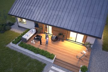  Projekt domu Gwiazdka 3 (BSA2351) - projekt domu parterowego - Zdjęcie 3