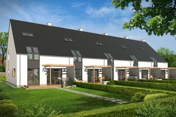  Projekt domu Alfa - bliźniak LP (WRD3101) - projekt domu z pełnym piętrem - Zdjęcie 2