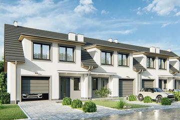  Projekt domu Gilbert 1 - bliźniak LLL (WRD3102) - projekt domu parterowego z poddaszem - Zdjęcie 5