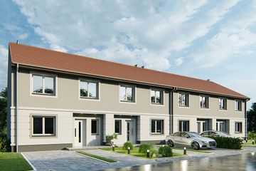  Projekt domu Norbert 5 - bliźniak LLL (WRD3143) - projekt domu z pełnym piętrem - Zdjęcie 4