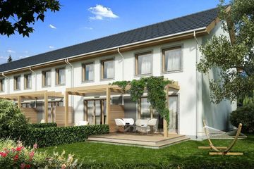  Projekt domu Poezja 2A - bliźniak LLL (WRD3132) - projekt domu z pełnym piętrem - Zdjęcie 2