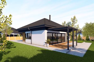  Projekt domu Mini 20 PLUS (wersja A) energo plus (WRC2821) - projekt domu parterowego - Zdjęcie 8