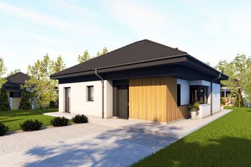  Projekt domu Mini 20 PLUS (wersja A) energo plus (WRC2821) - projekt domu parterowego - Zdjęcie 7