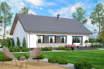  Projekt domu Morela plus (WOF1209) - projekt domu parterowego - Zdjęcie 4