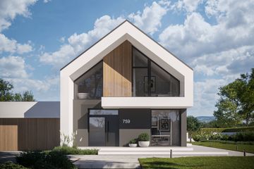  Projekt domu NewHouse 759 (KRZ1070) - projekt domu parterowego z poddaszem - Zdjęcie 16