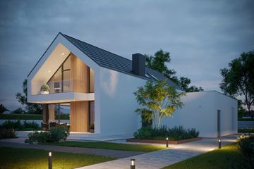  Projekt domu NewHouse 759 (KRZ1070) - projekt domu parterowego z poddaszem - Zdjęcie 17