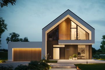  Projekt domu NewHouse 759 (KRZ1070) - projekt domu parterowego z poddaszem - Zdjęcie 1