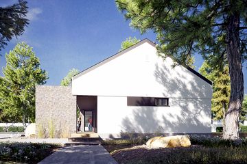  Projekt domu Kalia bez garażu [B] (WRF2403) - projekt domu parterowego - Zdjęcie 3