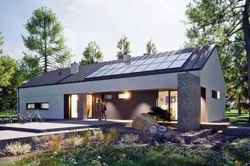  Projekt domu Kalia bez garażu [B] (WRF2403) - projekt domu parterowego - Zdjęcie 4