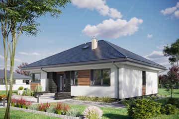  Projekt domu Lena Beta (1860) (KRD3004) - projekt domu parterowego - Zdjęcie 3