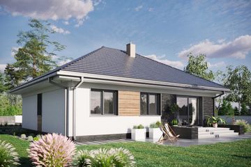  Projekt domu Lena Beta (1860) (KRD3004) - projekt domu parterowego - Zdjęcie 4