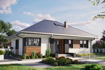  Projekt domu Lena Beta (1860) (KRD3004) - projekt domu parterowego - Zdjęcie 1