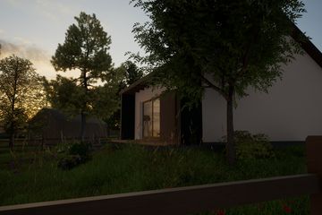  Projekt domu eko Typowy 74 (KKE1067) - projekt domu parterowego - Zdjęcie 4