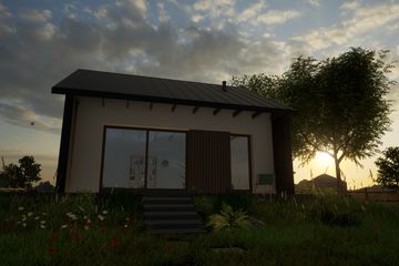  Projekt domu eko Typowy 74 (KKE1067) - projekt domu parterowego - Zdjęcie 5