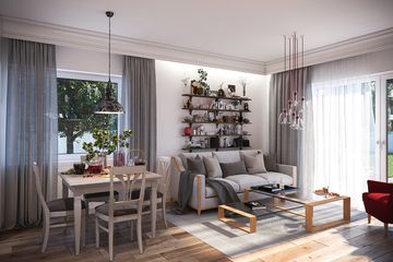  Projekt domu Tracja 2 szkielet drewniany (WOE1185) - projekt domu parterowego - Zdjęcie 6