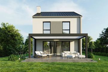  Projekt domu Milan 2 (WRD3145) - projekt domu z pełnym piętrem - Zdjęcie 3