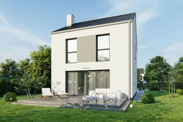  Projekt domu Milan 2 (WRD3145) - projekt domu z pełnym piętrem - Zdjęcie 4