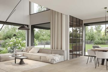  Projekt domu HomeKoncept 102 (KRX1231) - projekt domu parterowego z poddaszem - Zdjęcie 8