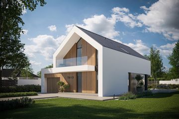  Projekt domu NewHouse 754 G1 (KRZ1071) - projekt domu parterowego z poddaszem - Zdjęcie 5