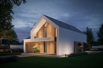  Projekt domu NewHouse 754 G1 (KRZ1071) - projekt domu parterowego z poddaszem - Zdjęcie 6